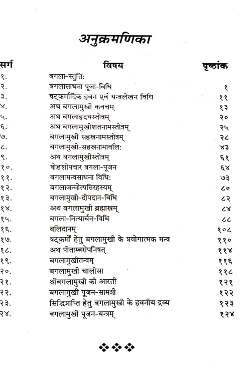 Bagalamukhi Sadhana Paddhati